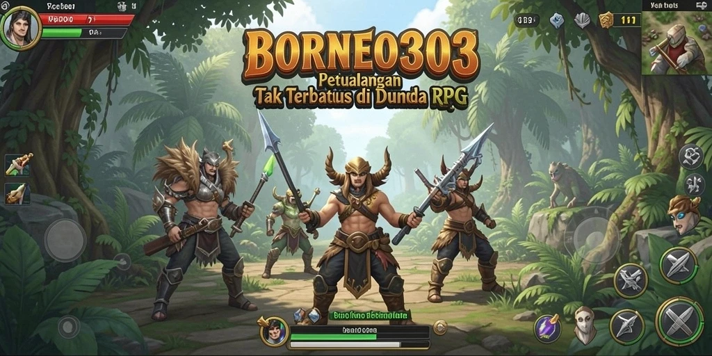 Tampilan screenshot menakjubkan dari gameplay RPG penuh aksi.