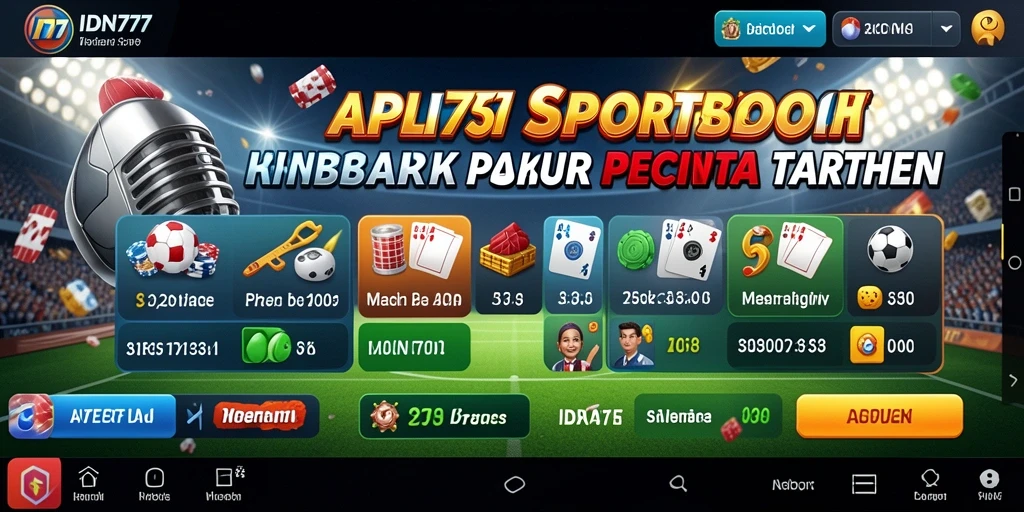 Tampilan menarik dari gameplay Sportsbook IDN777.