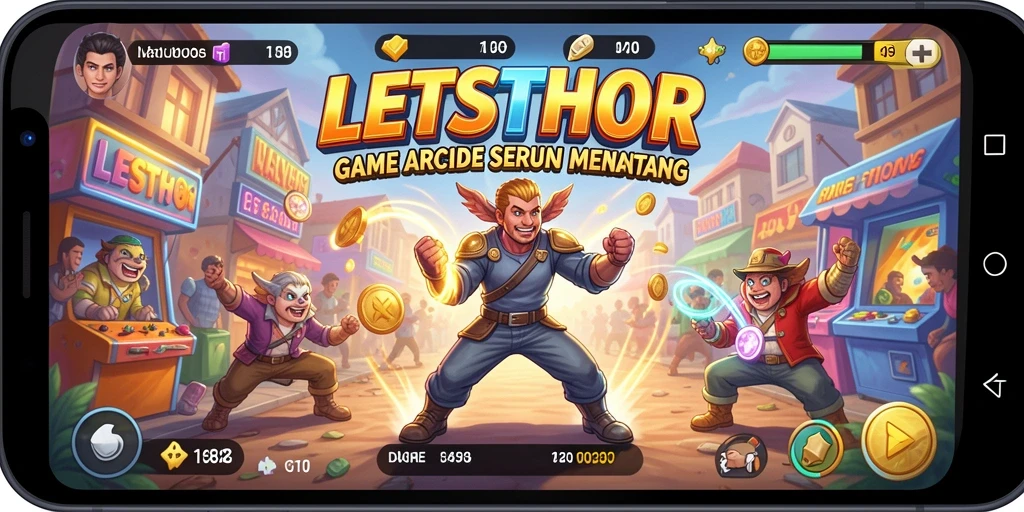 Gameplay seru dan penuh tantangan di LETSTHOR.