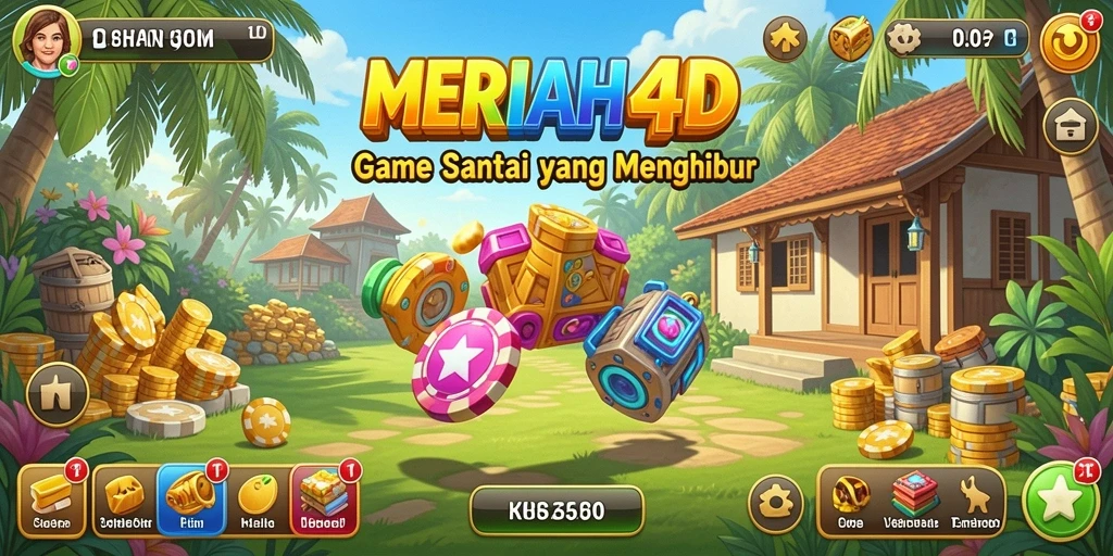 Tampilan menarik gameplay MERIAH4D yang menghibur.