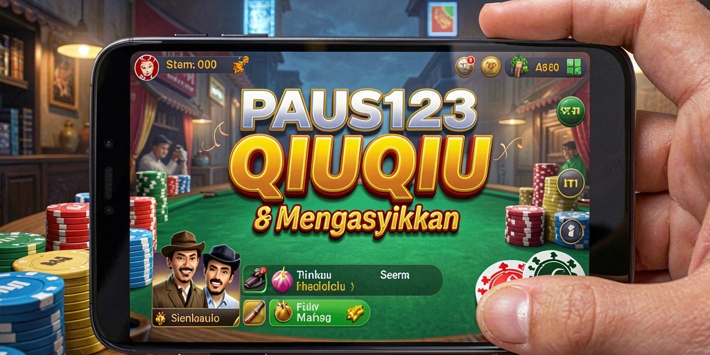 Tampilan gameplay seru dalam PAUS123 QiuQiu.