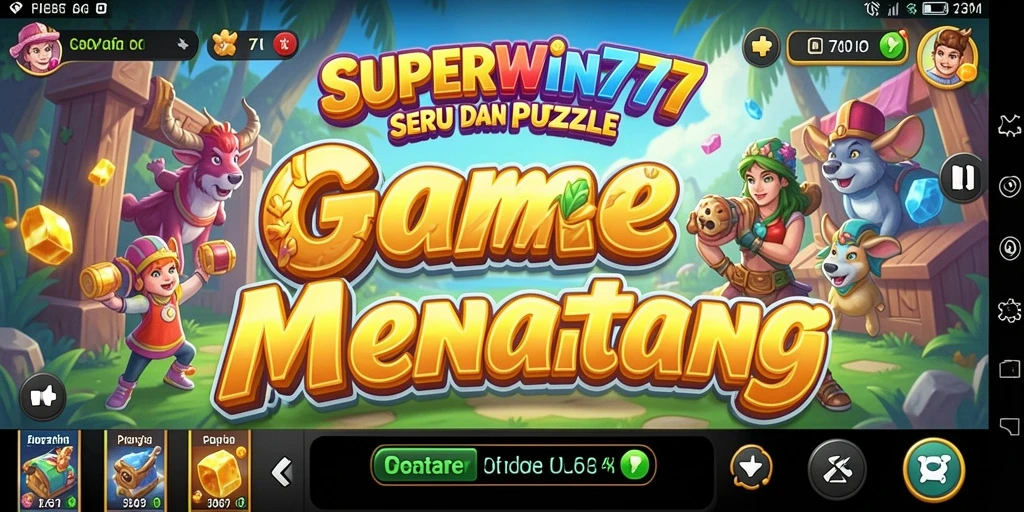 Tampilan gameplay SUPERWIN777 yang menantang dan menarik.
