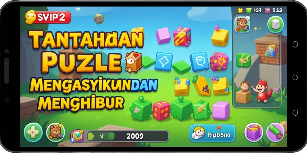 Tampilan gameplay <strong>SVIP2</strong> yang penuh warna dan menantang.