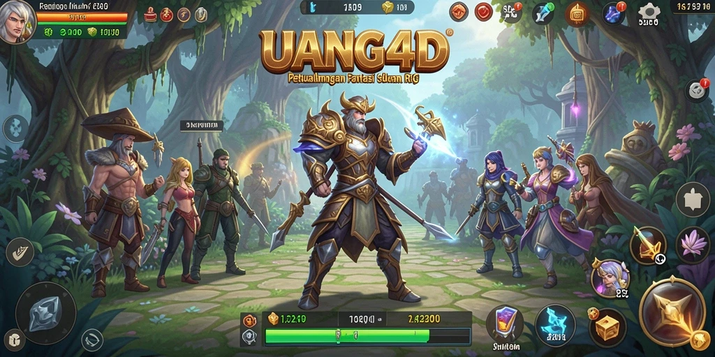 Tampilan menarik dari gameplay RPG yang seru dan mendebarkan.